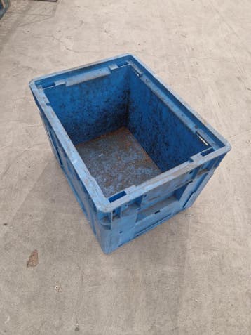 Partij KLT bakken 60x40x15cm en 40x30x22cm, gebruikt, Ophalen of Verzenden