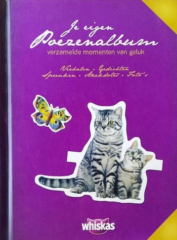 Je eigen poezenalbum - Whiskas 8719900022433, Verzenden, Zo goed als nieuw, Whiskas