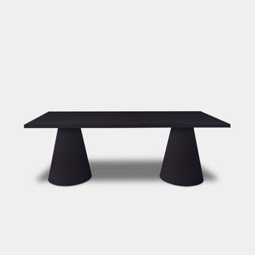 Tafel Boomstam Eikenhout  Set Kegelpoot  300x100, Huis en Inrichting, Tafels | Eettafels, Nieuw