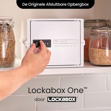 2dekans | Lockabox One™ Opbergbox met Cijferslot -, Ophalen of Verzenden, Zo goed als nieuw