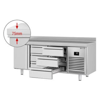 GGM Gastro | Koelwerkbank PREMIUM PLUS - 1960x600mm - 385 |, Verzenden, Nieuw in verpakking, RVS Meubilair
