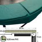 Trampoline Rand Magic Circle Pro Groen 330 cm, Ophalen of Verzenden, Nieuw