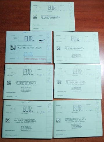 Albanië - Partij vanaf klassiek in diverse rondzendboekjes, Gestempeld