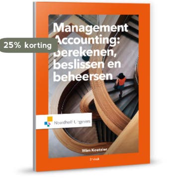 Management accounting: berekenen beslissen en beheersen, Verzenden, Zo goed als nieuw, Wim Koetzier