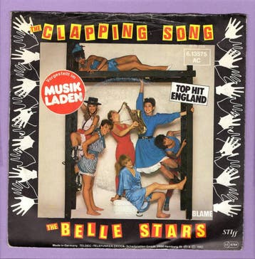 Belle Stars, The – The Clapping Song / Blame (1-7-Vinyl-Sin, Cd's en Dvd's, Ophalen of Verzenden, Nieuw in verpakking
