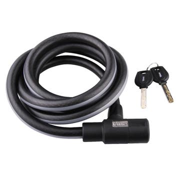 VINZ Korab Spiraal Kabelslot 15mm - 150cm, Verzenden, Nieuw