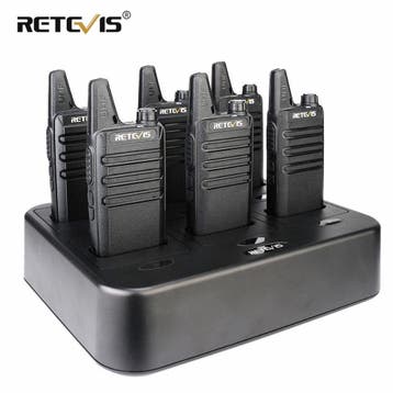 Retrevis 6 pack vergunningsvrije walkie talkie, Minder dan 2 km, Nieuw, Ophalen of Verzenden, Portofoon of Walkie-talkie
