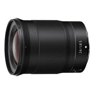 Nikon Z 24mm f/1.8 S objectief - Tweedehands, Audio, Tv en Foto, Fotografie | Lenzen en Objectieven, Verzenden, Gebruikt, Groothoeklens