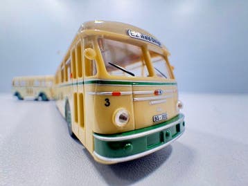 1:87 - Modelauto (10) - 10 x Trolleybus mit Anhänger, Nieuw