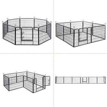 Hoppa PPK86H Hondenhekje Puppyren 160x160x60 van 99 nu49 NEW, Dieren en Toebehoren, Hondenhokken, Ophalen of Verzenden, Nieuw