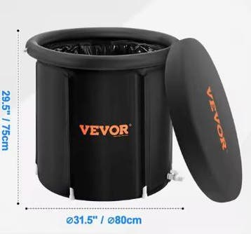 IJsbad Tub – Opvouwbare Cold Plunge voor Herstel, Tuin en Terras, Zwembaden, Verzenden, Nieuw