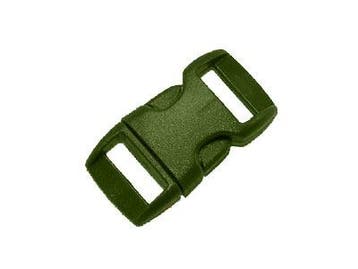 Paracord buckle / sluiting - Olive Green #26, Ophalen of Verzenden, Nieuw, Overige typen