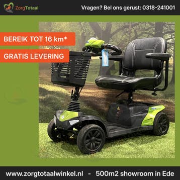 Scootmobiel - invacare colibri 4-wiel met nieuwe accus, Ophalen of Verzenden, Gebruikt, Invacare