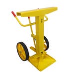 Trailersteun, draagvermogen 40 ton  -  Gele stalen, Verzenden