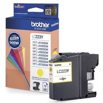Brother LC-223Y inktcartridge geel (origineel), Verzenden, Nieuw, Cartridge, Brother