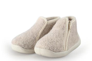 Milo &amp; Mila Pantoffels Meisjes in maat 23 Beige, Kinderen en Baby's, Kinderkleding | Schoenen en Sokken, Verzenden, Jongen of Meisje