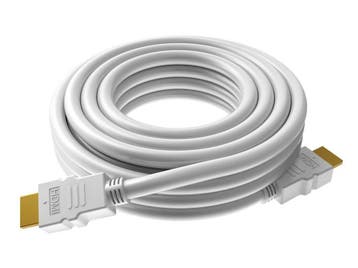 iVisions HDMI v1.4 Kabel - Wit - 12,5m, Audio, Tv en Foto, Beamers, Overige technologieën, Nieuw, Ophalen of Verzenden, Overige resoluties