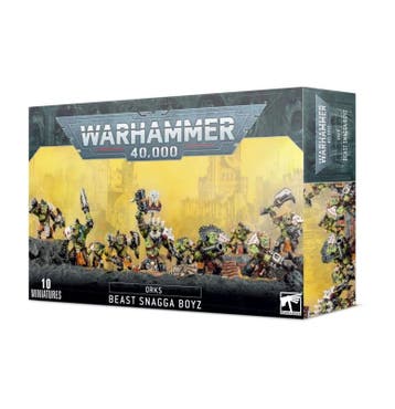 Orks Beast snagga Boyz (Warhammer Nieuw), Hobby en Vrije tijd, Wargaming, Ophalen of Verzenden, Nieuw