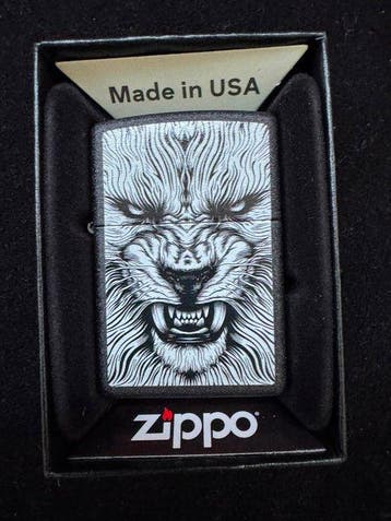Zippo - Zonder minimumprijs - Aansteker - Staal (roestvrij), Nieuw