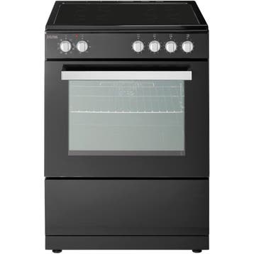 €739 Etna FIV560ZWA Inductie fornuis Zwart, Ophalen of Verzenden, Nieuw
