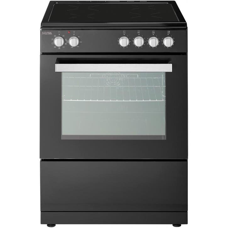 €739 Etna FIV560ZWA Inductie fornuis Zwart, Witgoed en Apparatuur, Fornuizen, Ophalen of Verzenden