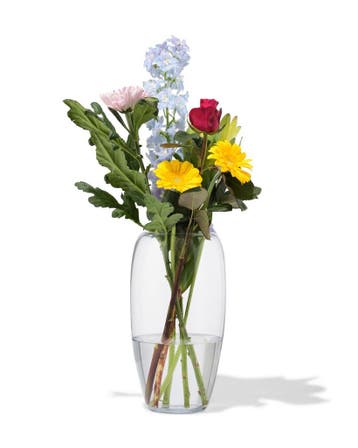 HEMA Vaas 29cm glas, Verzenden, Nieuw