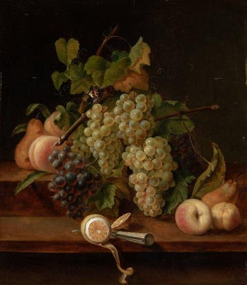 Hollandse School (XVIII-XIX) - Stilleven Fruitstuk (No