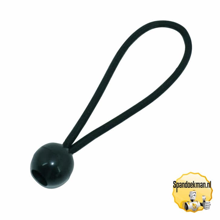 Spanner 6mm met plastic bal 25cm 15kg Zwart, Watersport en Boten, Accessoires en Onderhoud, Ophalen of Verzenden