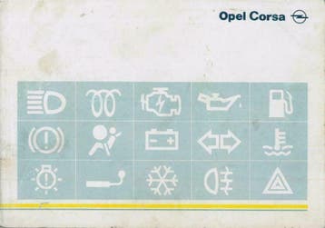 1996 Opel Corsa instructieboekje handleiding Nederlands., Verzenden