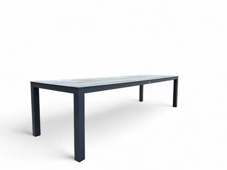 Tuintafel Palazzo 300 x 100 cm - Glazen tafelblad, Tuin en Terras, Tuintafels, Ophalen of Verzenden