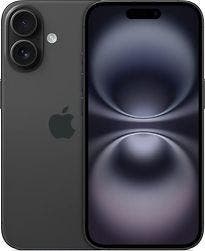 Apple iPhone 16 128GB zwart, Telecommunicatie, Mobiele telefoons | Apple iPhone, Zwart, Zo goed als nieuw, Zonder simlock, Zonder abonnement