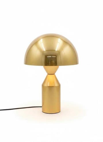 Lamp - Mushroom Dome Tafellamp in goud aluminium – Moderne, Nieuw