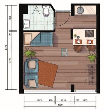 Te huur: Appartement Leegstraat in Winssen, Winssen, Gelderland, Appartement