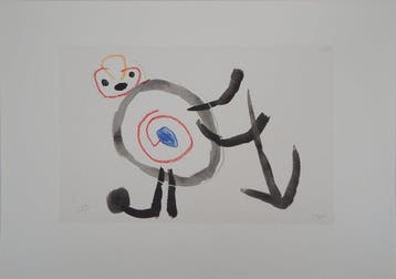Joan Miro (1893-1983) - Animal surréaliste