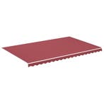 Zonneschermdoek 5x3m bordeaux | retourdeal 51% korting, Tuin en Terras, Ophalen of Verzenden, Nieuw