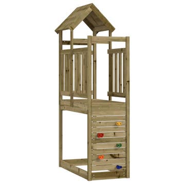 vidaXL Speeltoren Bruin 53 x 110,5 x 214 cm Massief, Verzenden, Nieuw