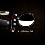 CRG Blindsight 2 in. Round Bar-End Mirror - Black, Ophalen of Verzenden