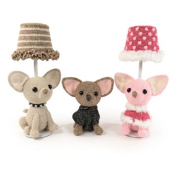 Chihuahua Beesie Lamp Haken - Haakpret Anja Toonen - Haakp, Ophalen of Verzenden, Nieuw