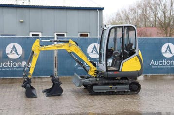 Veiling: Minigraver Wacker Neuson ET24 Diesel 2025 Nieuw, Ophalen, Graafmachine