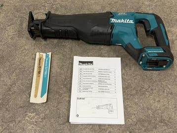 Veiling - Makita accu reciprozaag 18V body DJR187ZK, Nieuw