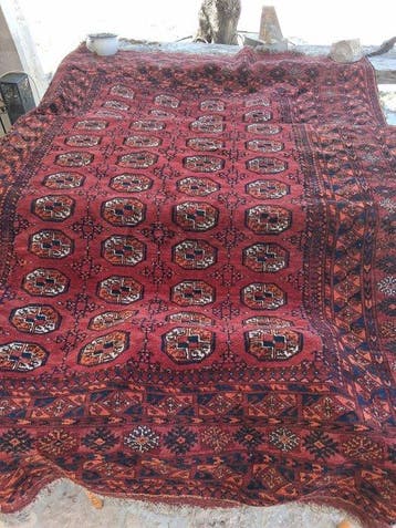 HASS - Afghan - Tapijt - 284 cm - 221 cm, Nieuw