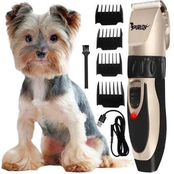 Hondentondeuse Set – Oplaadbare Tondeuse voor Honden – 4, Ophalen of Verzenden, Nieuw