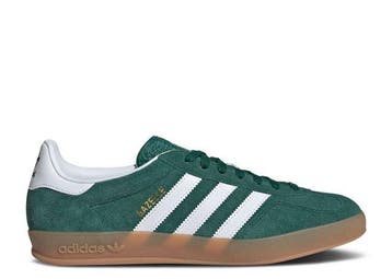 Adidas Gazelle Indoor Collegiate Green Cloud White, Verzenden, Nieuw, Adidas, Sneakers of Gympen