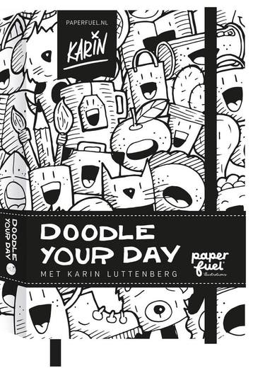 Paperfuel Doodle Your Day (9789045328768, Karin Luttenberg), Verzenden, Nieuw