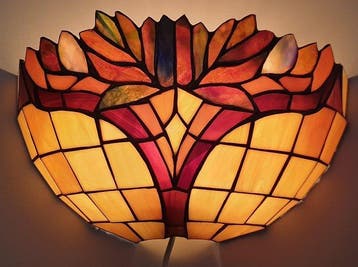 Wandlamp - Glas-in-lood - Tiffany stijl
