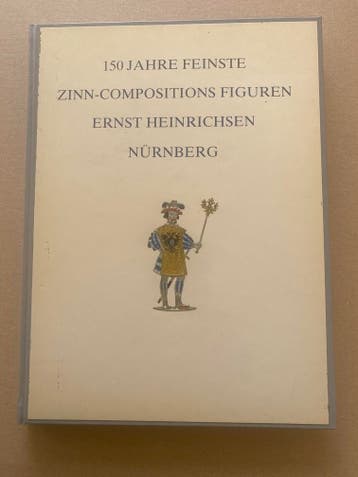 Tinnen Soldaten Figuren - Ernst Heinrichsen - DUITS, Antiek en Kunst, Verzenden