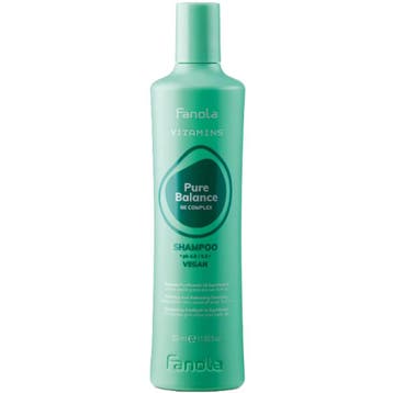 Fanola Vitamins Pure Balance Be Complex Shampoo 350ml, Ophalen of Verzenden, Nieuw, Shampoo of Conditioner