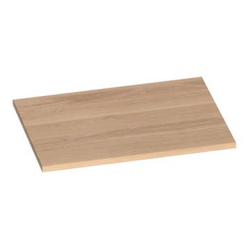 Brauer Ocean Slim Topblad - 60 cm - Lamellen - Eiken Naturel, Ophalen of Verzenden, Nieuw