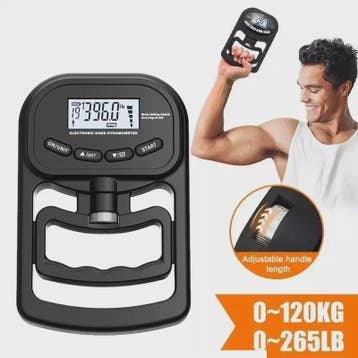 Digitale Hand Krachtmeter (Grip Tester) - 120kg/265lbs met L, Verzenden, Nieuw