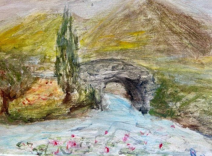 Julien Danaux - Artdanaux - Rivière, Antiek en Kunst, Kunst | Schilderijen | Klassiek